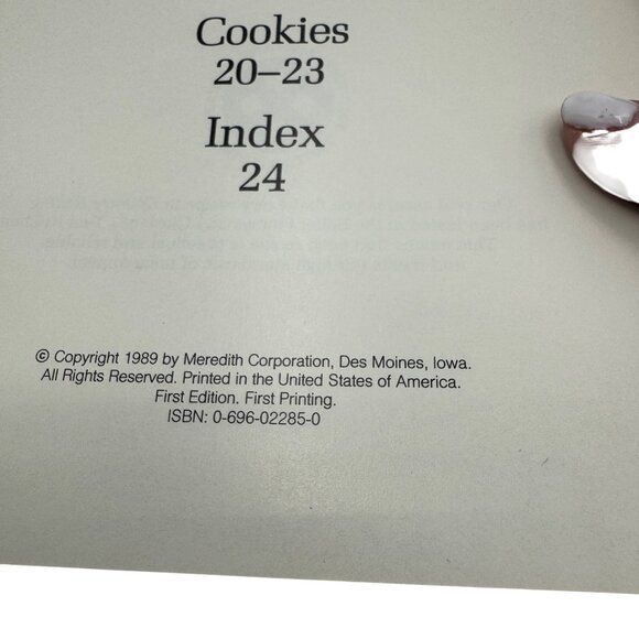 Better Homes And Gardens Country Baking Cookbook Meredith 1989 First Edition - Picture 3 of 6